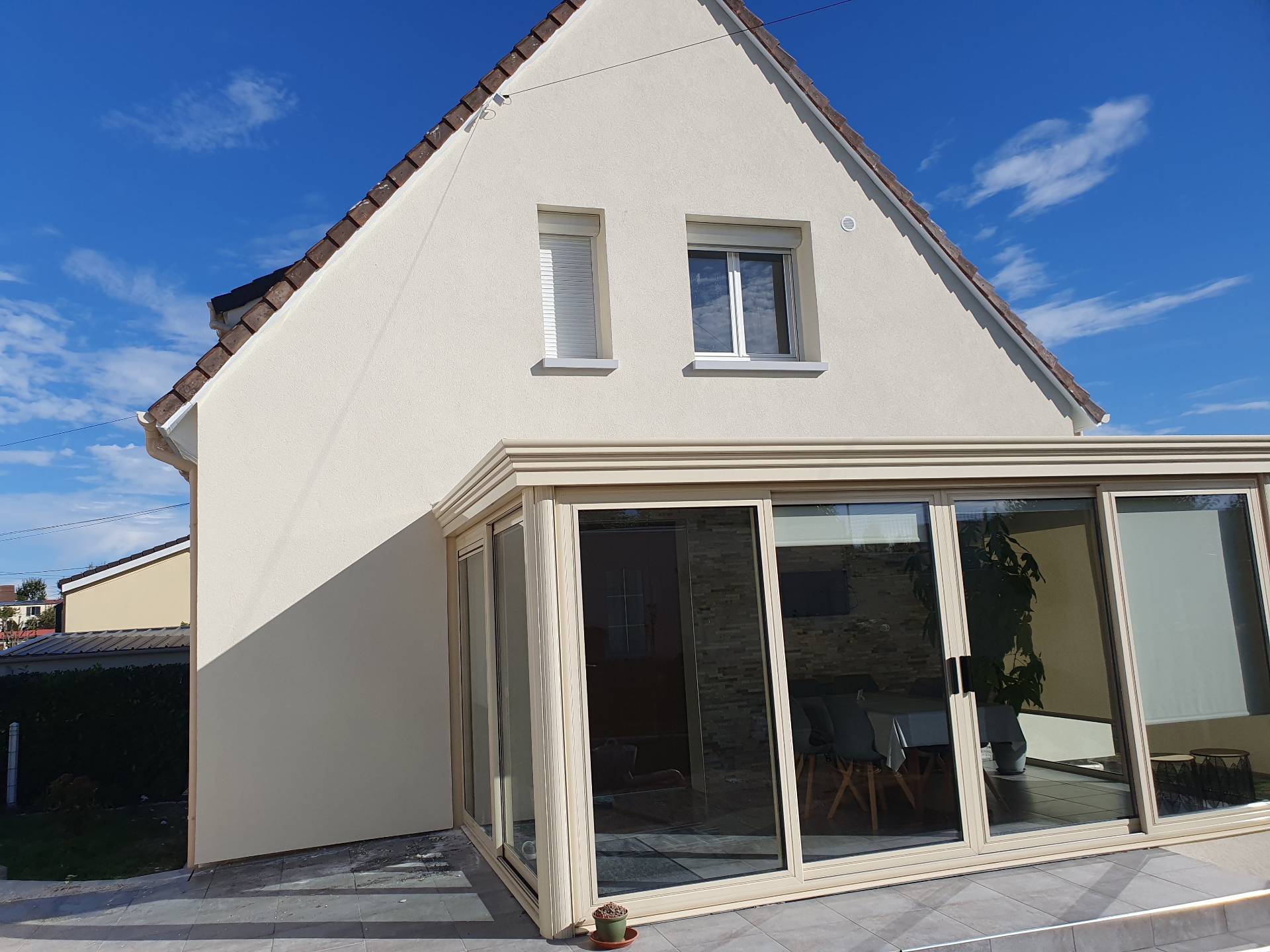 Rénovation de façade ITE à Buchy